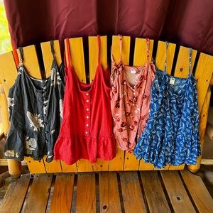 Bundle of tank tops